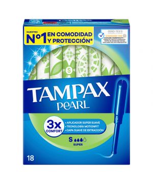 Tampax Pearl Super 18 Und.