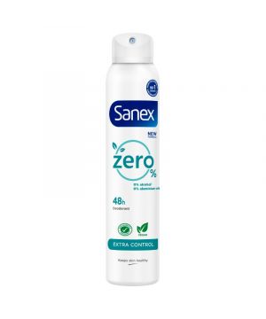 Desodorante Sanex Zero % Extra Control Spray 200 Ml