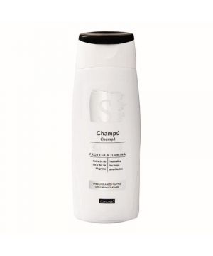 Champu Crowe Silver Cabello Blanco Y Platino 400 Ml.