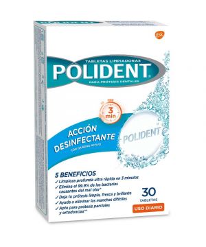Polident Oxigeno Activo 30 Tabletas