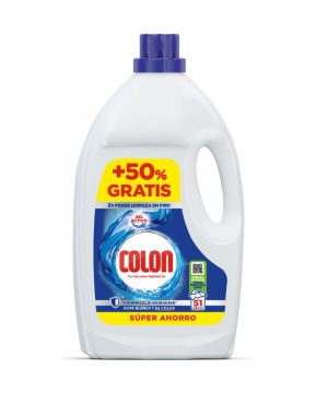 Detergente Colon Liquido 34 Dosis + 50% Gratis.