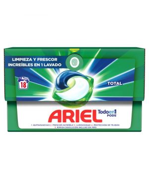 Detergente Ariel Pods Total 18 Ds.