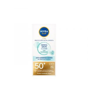 Fluido Nivea Facial Solar Derma Skin Clear Fp-50 40 Ml.