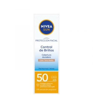 Fluido Nivea Facial Solar Diario Invisible Fp-50 40 Ml.