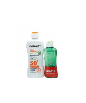 Leche Babaria Solar Sensibles Fp50 200 Ml. + After Sun