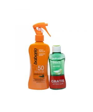 Leche Babaria Solar Aloe F50 200 Ml. + After Sun