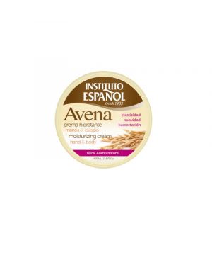 Crema Instituto EspaÑol Avena Manos Y Cuerpo Tarro 400 Ml.