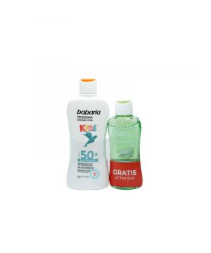 Leche Babaria Solar Infantil F50 200 Ml. + After Sun