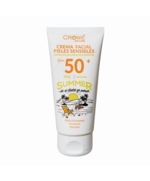 Crema Crowe Facial Solar Pieles Sensibles Fp-50 50 Ml.