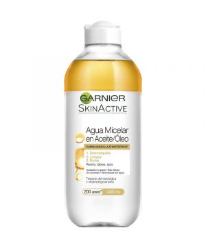 Agua Micelar Garnier En Aceite 400 Ml.