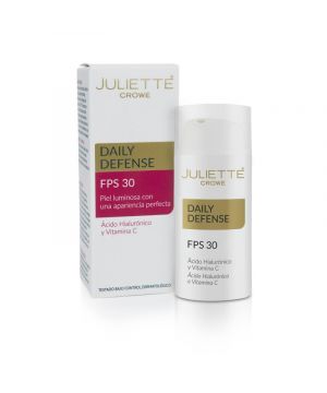 Crema Juliette Crowe Daily Defense Ac.hialuronico Fp30 30ml.