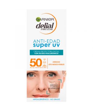 Crema Delial Facial Antiedad Ip50 50ml.