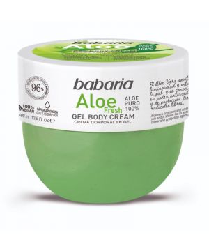 Crema Corporal Babaria En Gel Aloe 400 Ml.