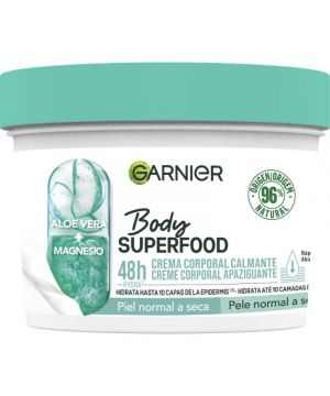 Crema Corporal Garnier Body Superfood Aloe 380 Ml.