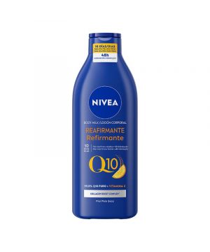 Body Milk Reafirmante Nivea Q10 Piel Seca 400 Ml.