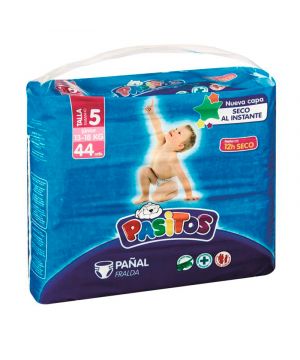 Pañal Pasitos Talla 5 13-18 Kilos 44 Unds