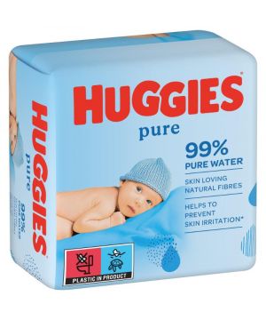 Toallita Huggies Pure P-3 X 56 Unds.