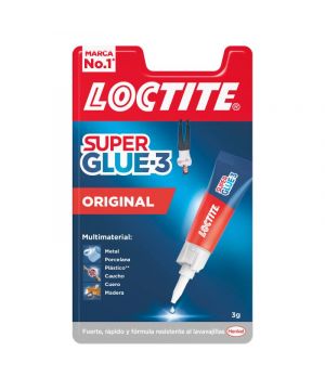 Adhesivo Instantaneo Super Glue-3 3 Grs