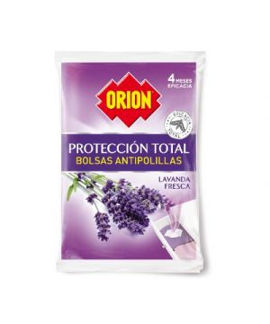 Bolsas Orion Antipolillas Y Antiacaros Lavanda Fresca