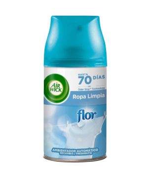 Ambientador Air Wick Fresh  Matic Rec.frescor Ropa 250 Ml