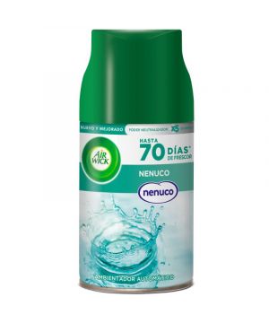 Ambientador Air Wick Fresh Matic Recambio Nenuco 250 Ml.