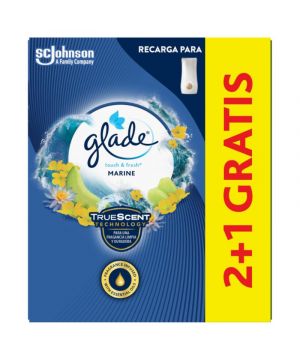 Ambientador Glade 1 Toque Recambio Marine 3 Unidades