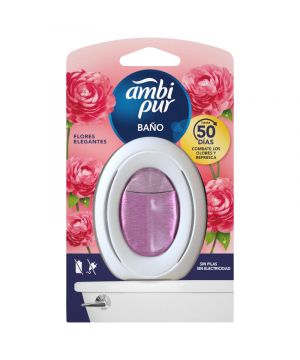 Ambientador Ambipur Baño Flores Elegantes Ud.