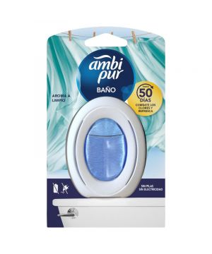 Ambientador Ambipur Baño Aroma A Limpio Und.