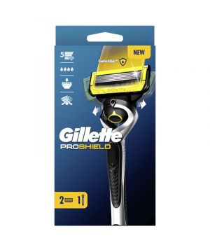 Maquina De Afeitar Gillette Proshield Para Hombre + 2 Recamb