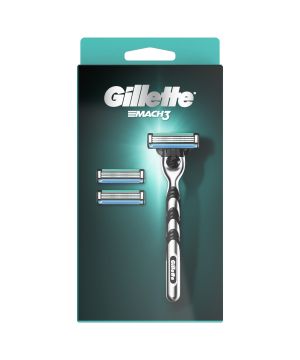 Maquina Gillette Mach3 Mango + 3 Recambios