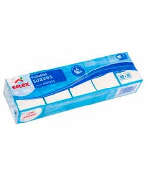 Pañuelo Selex Bolsillo Mini 10 Unds Pack 10 Unds