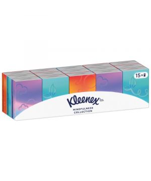 Pañuelo Kleenex Mini 4 Capas 7 Und. Pack-15