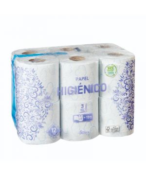 Papel Higienico Selex Triple Capa 12 Rollos