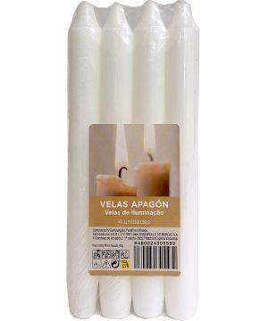 Vela Apagon 4 Unds