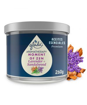 Vela Glade Aromathery Lavanda 260 Grs.