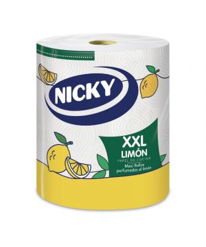Rollo Cocina Nicky Maxi Limon 2 Capas Xxl 1 Rollo