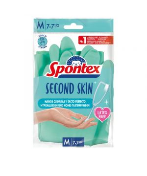 Guantes Spontex Segunda Piel Medianos