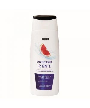 Champu Crowe Anticaspa 2 En 1 400 Ml.