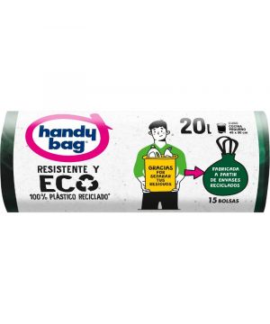 Bolsa Albal Resistente Reciclada 45X50 20Lt 15 Unds