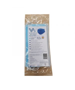 Mascarilla Nacional Quirurgica Adulto Pack 10 Unds.
