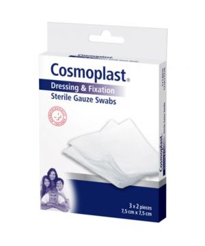Gasas Cosmoplast Esterilizadas Algodon 6 Unidades