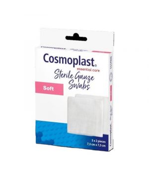 Gasas Cosmoplast Esterilizadas Algodon 6 Unidades