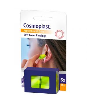 Tapon De Espuma Cosmoplast 6 Unds