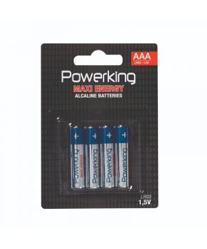 Pila Powerking Alcalina Lr-03 Pack 4 Und.