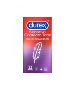 Preservativo Durex Sensitive Contacto Total 12 Unds